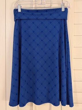 Fold-over Waist A-Line Skirt, Like New, Size Small